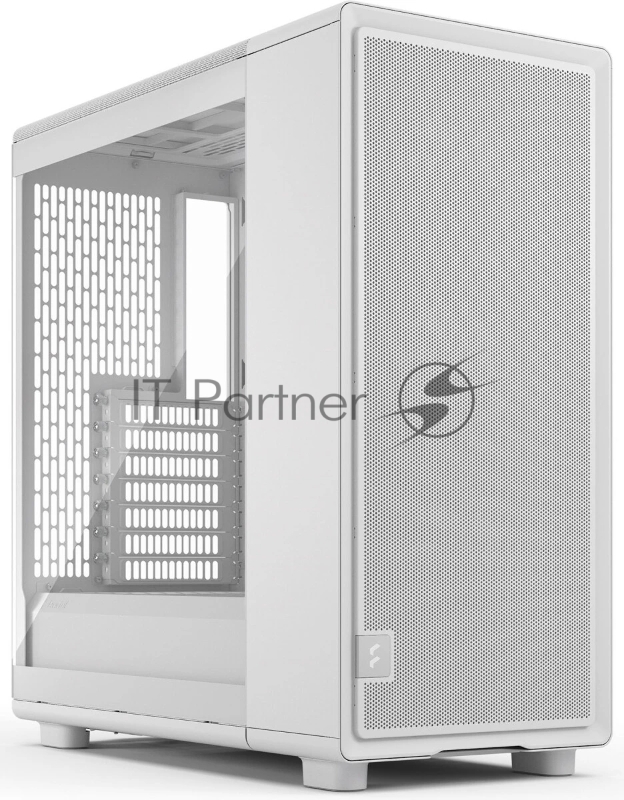 Корпус ПК без блока питания/ Case Fractal Design Epoch TG Clear Tint, Midi-Tower, 3x120mm, 2xUSB-A 3.2 + 1xUSB 3.2 Type-C ATX, mATX, mITX, White