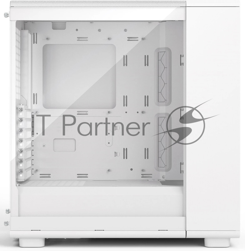 Корпус ПК без блока питания/ Case Fractal Design Epoch TG Clear Tint, Midi-Tower, 3x120mm, 2xUSB-A 3.2 + 1xUSB 3.2 Type-C ATX, mATX, mITX, White