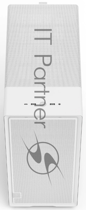 Корпус ПК без блока питания/ Case Fractal Design Epoch TG Clear Tint, Midi-Tower, 3x120mm, 2xUSB-A 3.2 + 1xUSB 3.2 Type-C ATX, mATX, mITX, White