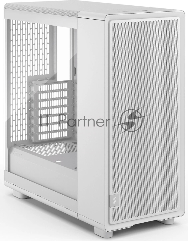 Корпус ПК без блока питания/ Case Fractal Design Epoch TG Clear Tint, Midi-Tower, 3x120mm, 2xUSB-A 3.2 + 1xUSB 3.2 Type-C ATX, mATX, mITX, White