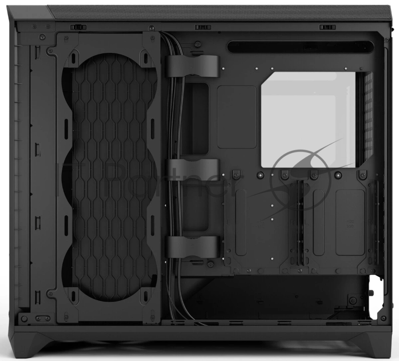 Корпус ПК без блока питания/ Case Fractal Design Meshify 3 XL TG Light Tint, Full-Tower, 3x140mm, 2xUSB-A 3.2 + 1xUSB 3.2 Type-C SSI-EEB, SSI-CEB, E-ATX, ATX, mATX, mITX, черный