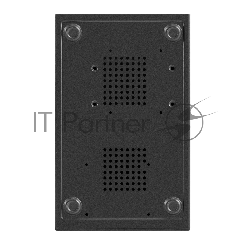 Корпус Minitower ExeGate BAA-308MU2-AAA400 (mATX, БП AAA400 с вент. 8см, 1*USB+2*USB3.0, HD Audio, черный)