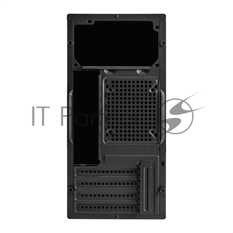 Корпус Minitower ExeGate BAA-308MUC-AA500 (mATX, БП AA500 с вент. 8см, 1*USB+1*USB3.0+1*TypeC, HD Audio, черный)