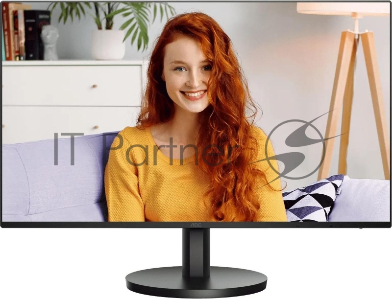 Монитор 27 AOC 27B3QA2 IPS 1920x1080, 120 Гц, 1 мс, 16:9, 250 кд/м², HDMI 1.4, DP 1.2, VGA, 3.5 Jack, динамики (2x2 Вт), черный