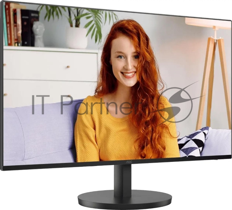 Монитор 27 AOC 27B3QA2 IPS 1920x1080, 120 Гц, 1 мс, 16:9, 250 кд/м², HDMI 1.4, DP 1.2, VGA, 3.5 Jack, динамики (2x2 Вт), черный