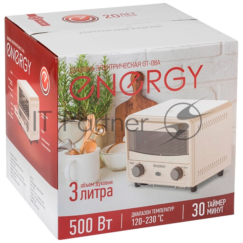 Духовка электрическая Energy GT-08A (500 Вт, 3 л)