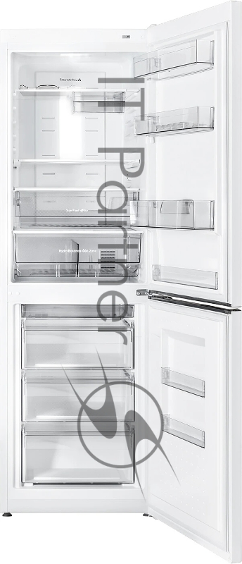 Холодильник Atlant ХМ-4621-109-NW белый двухкамерный 211/94л морозилка снизу W-Fi