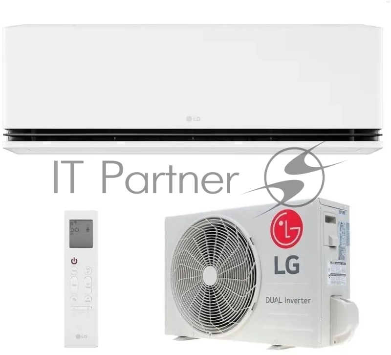 Сплит-система LG Deluxe Pro H09S1D белый