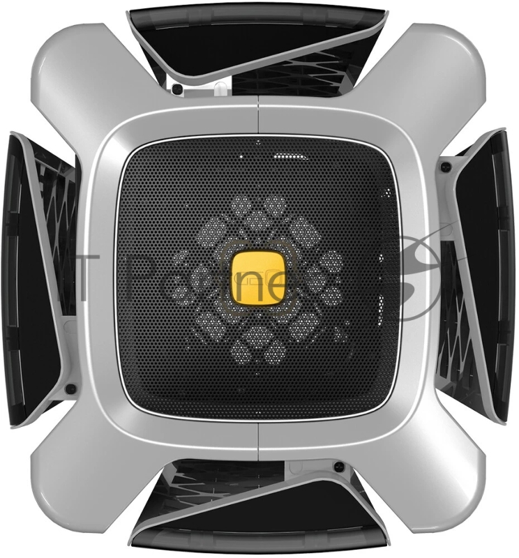 Корпус ПК без блока питания/ Case Geometric Future Model 2 The Ark, Midi-Tower, TG, no fans, 3xUSB-A 3.0, 1xUSB 3.2 Type-C, mATX, mITX Gray