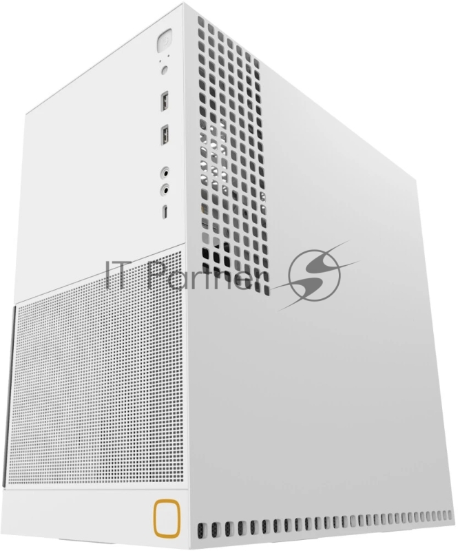 Корпус ПК без блока питания/ Case Geometric Future Model 4 King Arthur, Midi-Tower, TG, no fans, 2xUSB-A 3.0, 1xUSB 3.2 Type-C, E-ATX, ATX, mATX, mITX White