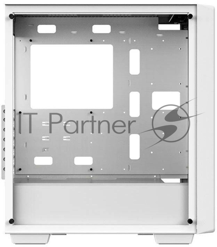 Корпус ПК без блока питания Deepcool CC560 WH Limited, Midi-Tower, TG, no fans, 1xUSB-A 3.0, 1xUSB 2.0, ATX, mATX, mITX White