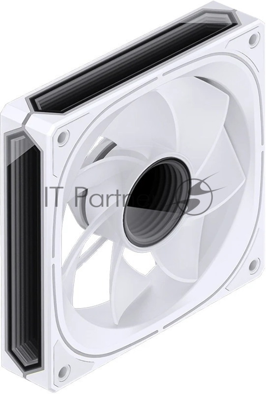 Кулер для корпуса/ Case Cooler JONSBO FR-505WR Reverse (120x120x25mm, 4-pin PWM, ARGB, 47.2CFM, 30.0dBA, 1800RPM, White)