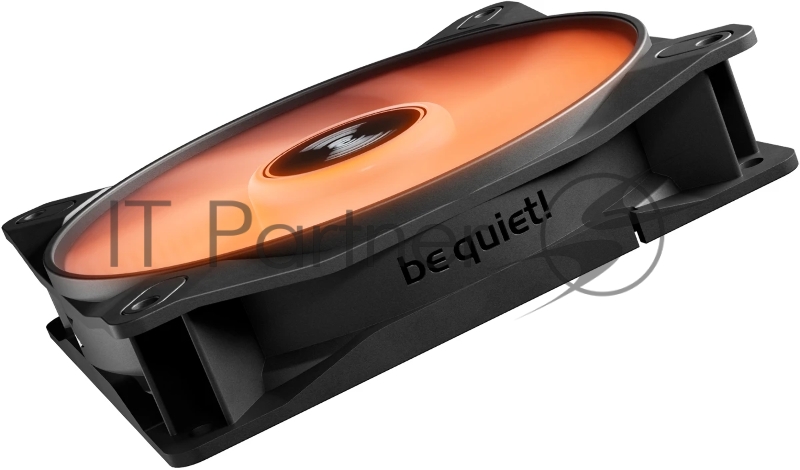 Кулер для корпуса/ Case Cooler be quiet! LIGHT WINGS LX 120mm PWM (120x120x25mm, 4-pin PWM, ARGB, 51.5CFM, 25.5dBA, 1600RPM, Black)