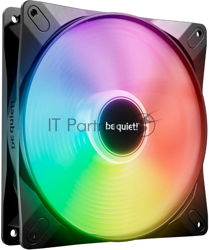 Кулер для корпуса/ Case Cooler be quiet! LIGHT WINGS LX 140mm PWM high-speed (140x140x25mm, 4-pin PWM, ARGB, 75.3CFM, 30.5dBA, 1800RPM, Black)