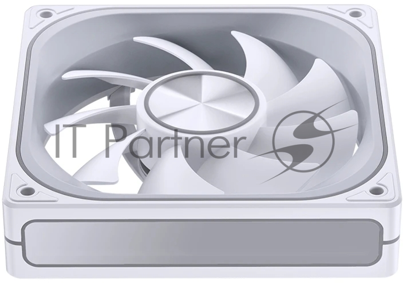 Кулер для корпуса/ Case Cooler JONSBO ZA-120WR Reverse (120x120x28mm, 4-pin PWM, ARGB, 62.4CFM, 37.3dBA, 2400RPM, White)