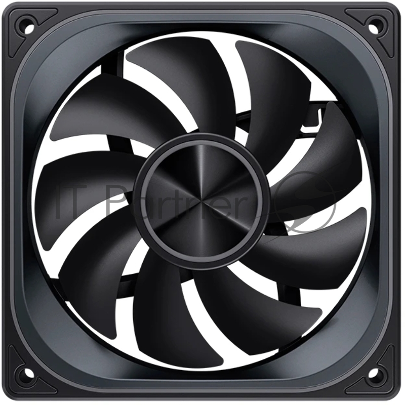 Кулер для корпуса/ Case Cooler JONSBO ZA-120BR Reverse (120x120x28mm, 4-pin PWM, ARGB, 62.4CFM, 37.3dBA, 2400RPM, Black)