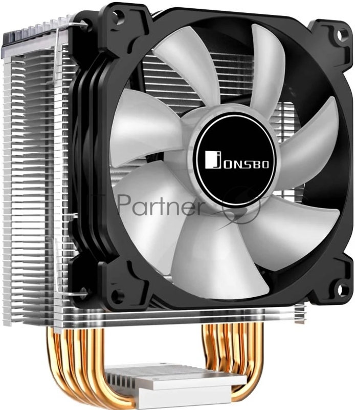 Кулер для процессора/ CPU Cooler JONSBO CR-1400 ARGB (160W, 4-pin PWM, 126mm, Al/Cu, 4x6mm, ARGB, 1x92mm, 36.0CFM, 30.5dBA, 2300RPM, S: 1700/1200/115X, AM4/AM5 Black)