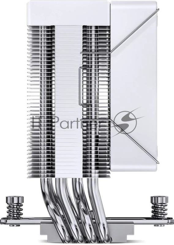 Кулер для процессора/ CPU Cooler JONSBO CR-1400 V2 ARGB (180W, 4-pin PWM, 133mm, Al/Cu, 4x6mm, ARGB, 1x92mm, 38.2CFM, 33.8dBA, 2200RPM, S: 1700/1200/115X, AM4/AM5 White)