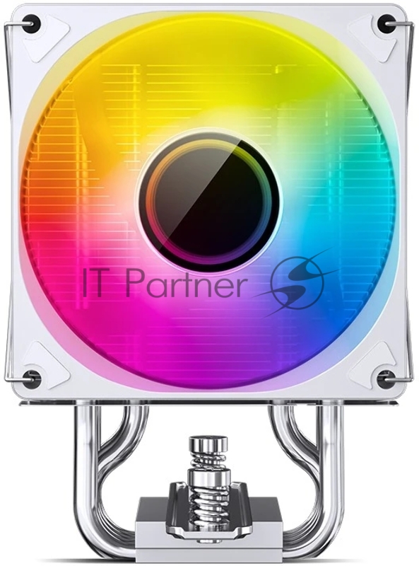 Кулер для процессора/ CPU Cooler JONSBO CR-1400 V2 ARGB (180W, 4-pin PWM, 133mm, Al/Cu, 4x6mm, ARGB, 1x92mm, 38.2CFM, 33.8dBA, 2200RPM, S: 1700/1200/115X, AM4/AM5 White)