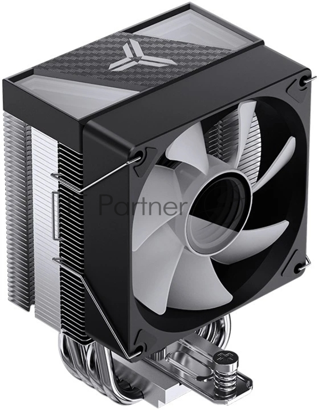 Кулер для процессора/ CPU Cooler JONSBO CR-1400 V2 ARGB (180W, 4-pin PWM, 133mm, Al/Cu, 4x6mm, ARGB, 1x92mm, 38.2CFM, 33.8dBA, 2200RPM, S: 1700/1200/115X, AM4/AM5 Black)