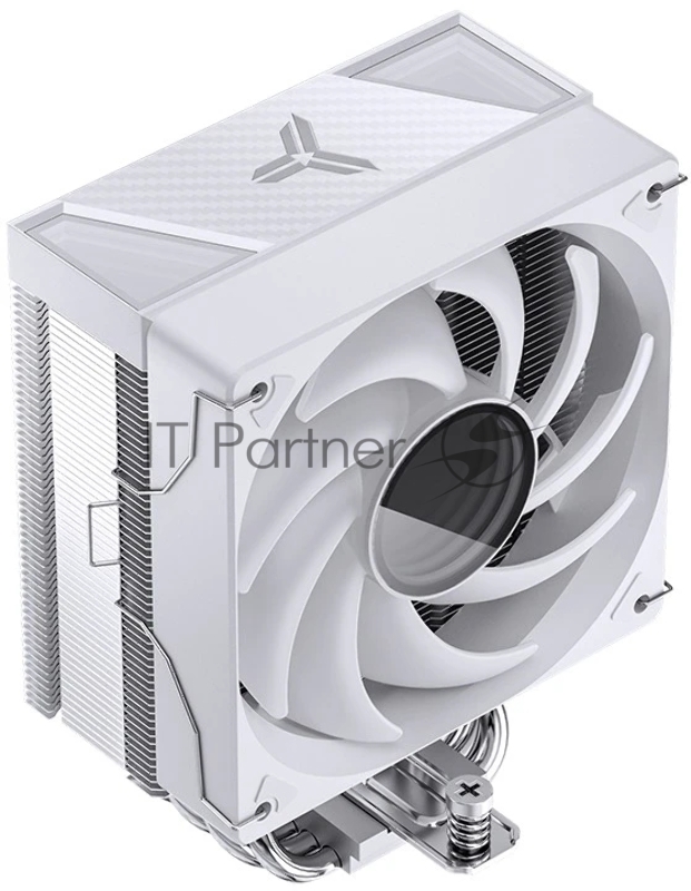 Кулер для процессора/ CPU Cooler JONSBO CR-1000 V2 PRO ARGB (230W, 4-pin PWM, 157mm, Al/Cu, 6x6mm, ARGB, 1x120mm, 59.48CFM, 32.0dBA, 1500RPM, S: 1700/1200/115X, AM4/AM5 White)