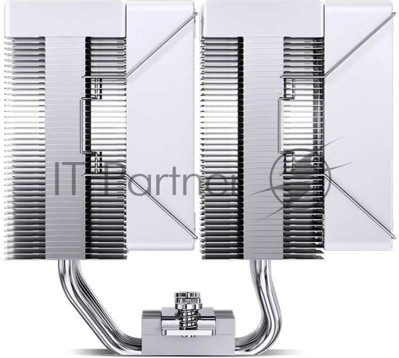 Кулер для процессора/ CPU Cooler JONSBO CR-1400 DV2 (230W, 4-pin PWM, 136mm, Al/Cu, 6x6mm, ARGB, 2x92mm, 38.2CFM, 33.8dBA, 2300RPM, S: 1851/1700/1200/115X/2011, AM4/AM5 White)