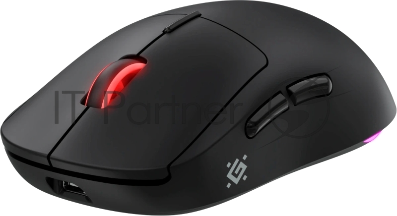 Мышь беспроводная/проводная Defender Elite GM-212 черный, 26000 dpi, радиоканал, Bluetooth, USB, кнопки - 6