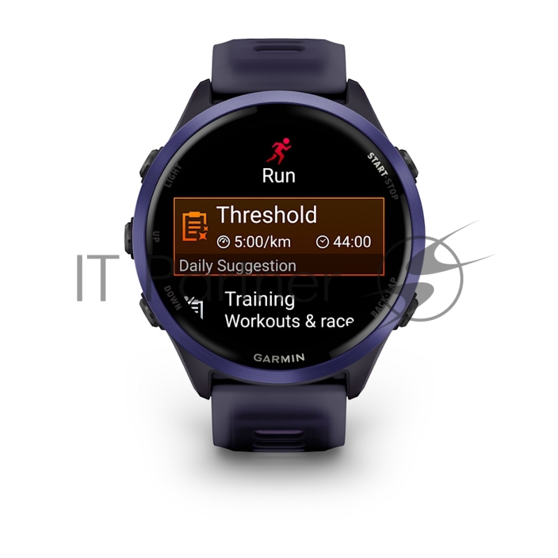 Смарт-часы Garmin Forerunner 570 фиолетовый, фиолетовый безель, фиолетовый ремешок 47мм