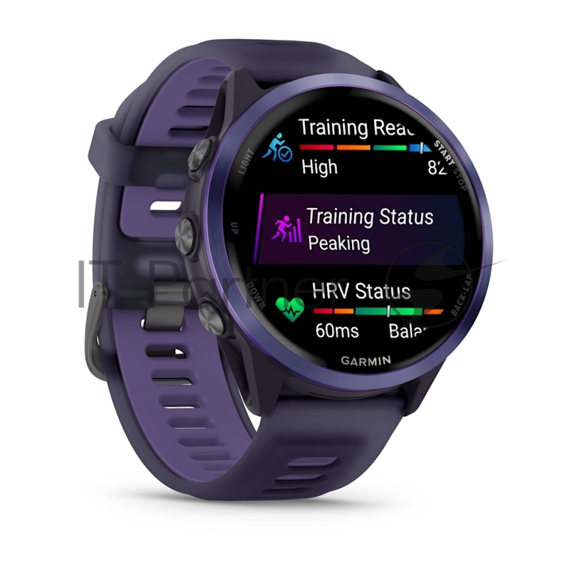 Смарт-часы Garmin Forerunner 570 фиолетовый, фиолетовый безель, фиолетовый ремешок 47мм