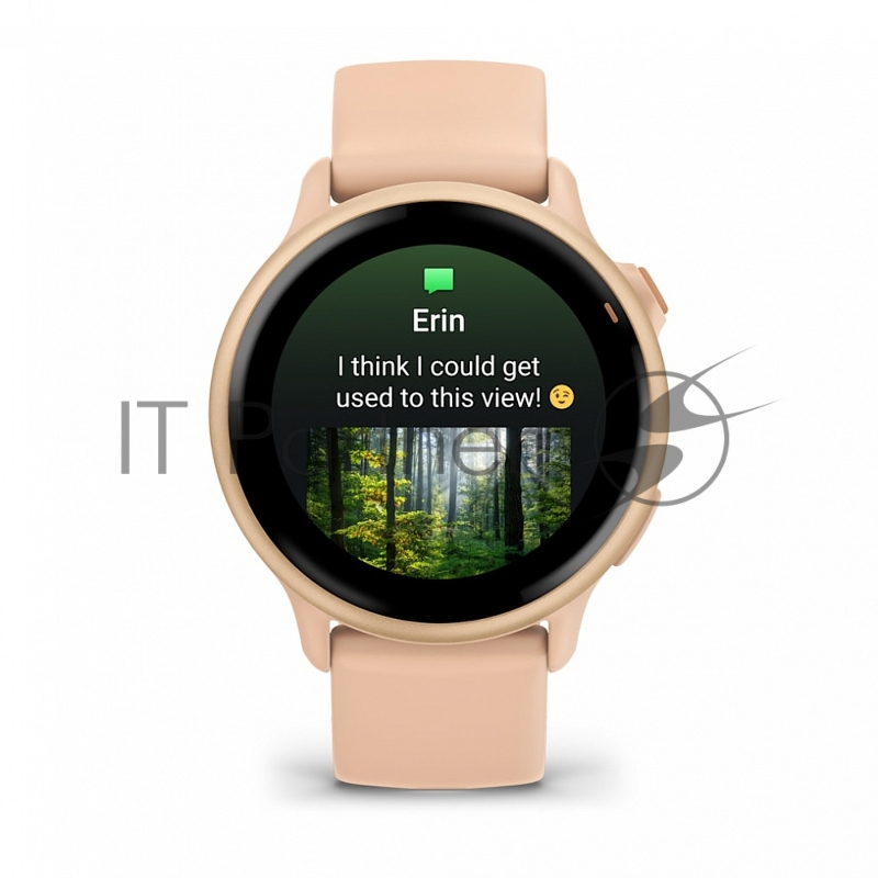 Смарт-часы Garmin Vivoactive 6 розовый, розовый ремешок 42,2мм