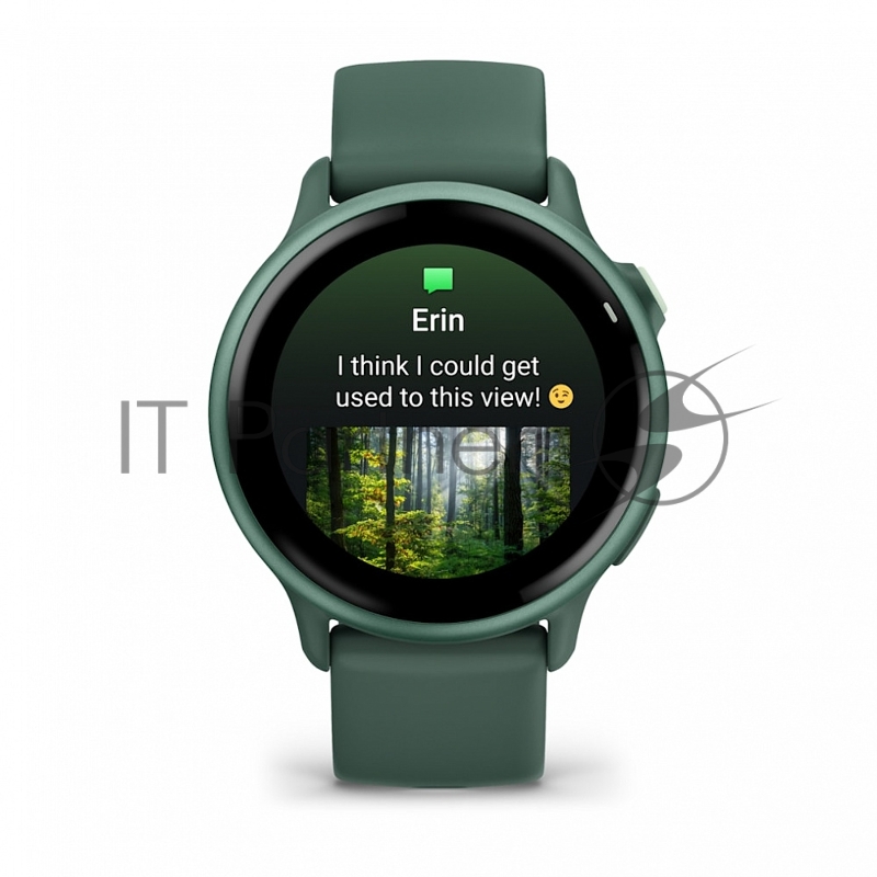 Смарт-часы Garmin Vivoactive 6 зеленый, зеленый ремешок 42,2мм
