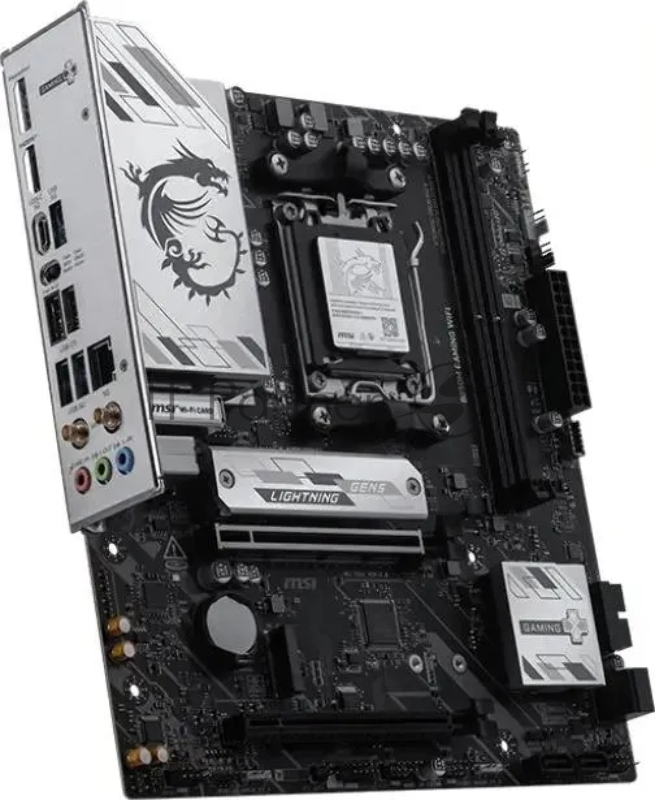 Материнская плата MSI B850M GAMING WIFI SocketAM5 AMD B850 2xDDR5 mATX AC`97 8ch(7.1) 2.5Gg RAID+HDMI+DP