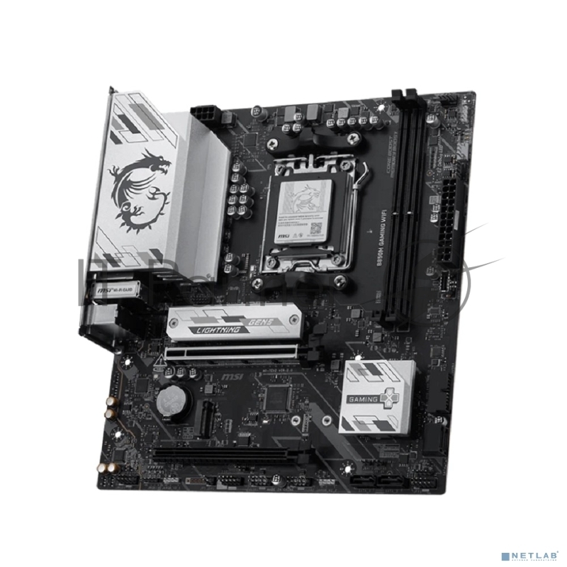 Материнская плата MSI B850M GAMING WIFI SocketAM5 AMD B850 2xDDR5 mATX AC`97 8ch(7.1) 2.5Gg RAID+HDMI+DP