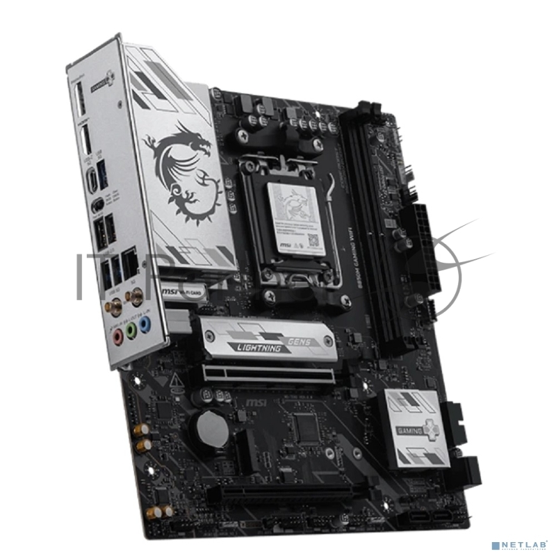 Материнская плата MSI B850M GAMING WIFI SocketAM5 AMD B850 2xDDR5 mATX AC`97 8ch(7.1) 2.5Gg RAID+HDMI+DP