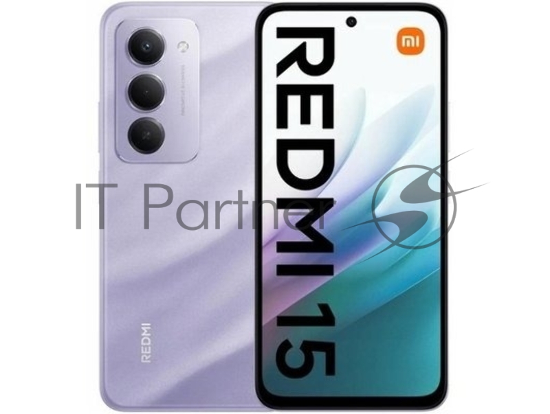 Смартфон Xiaomi Redmi 15 8/256Gb фиолетовый
