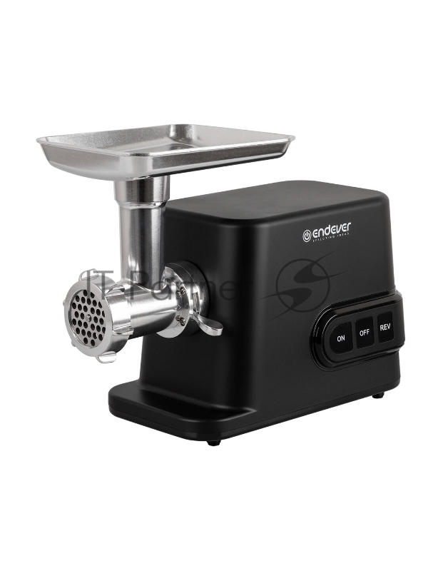 Мясорубка электрическая Endever Sigma-113, мощность 4500 Вт, черный, производительность до 3 кг/мин, функция реверс, 2 шт/уп