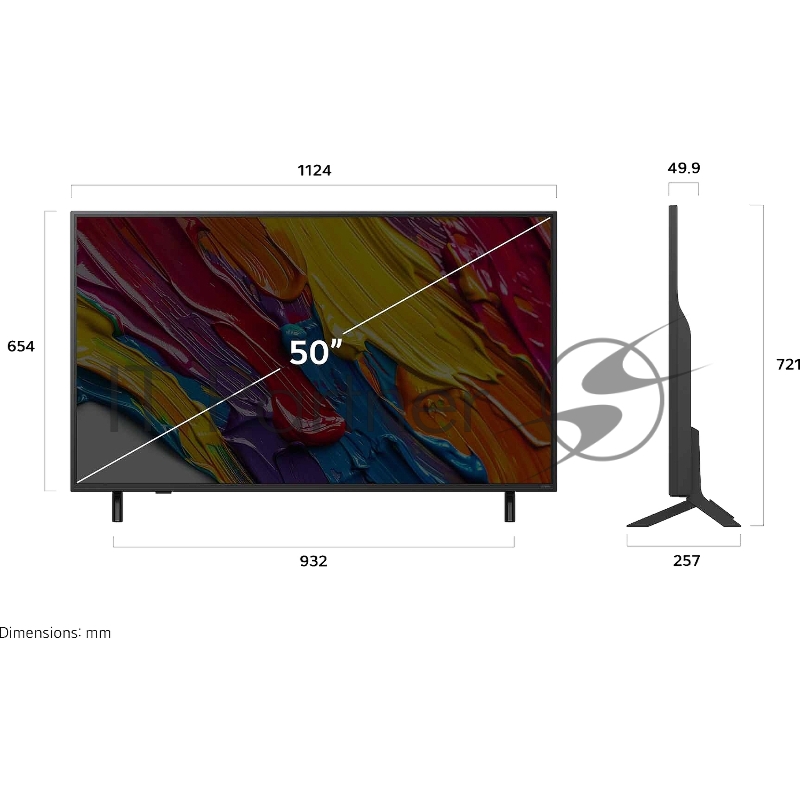 Телевизор LG 50 50QNED82A6B QNED 4K