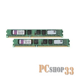 Модуль памяти 2x4ГБ DDR3 SDRAM Kingston ValueRAM KVR16N11S8K2/8 (PC12800, 1600МГц, CL11)