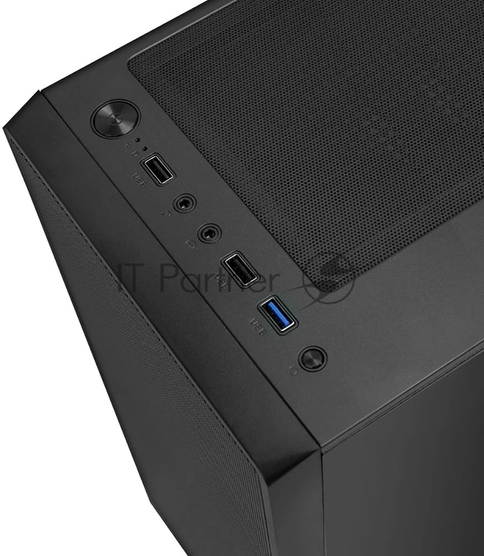 Компьютерный корпус Ginzzu CL121 ATX передняя панель Сетка