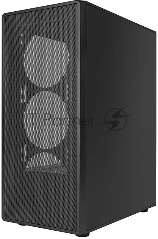 Компьютерный корпус Ginzzu CL121 ATX передняя панель Сетка