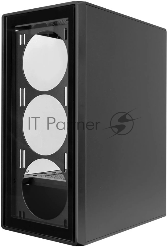 Компьютерный корпус Ginzzu CL125 ATX передняя панель Стекло