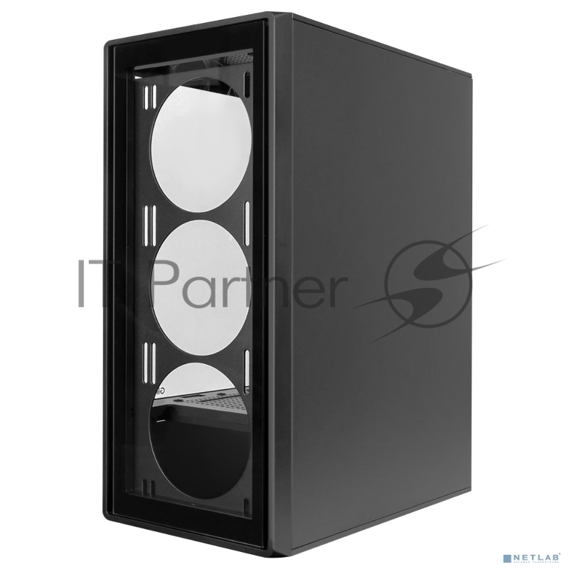 Компьютерный корпус Ginzzu CL125 ATX передняя панель Стекло
