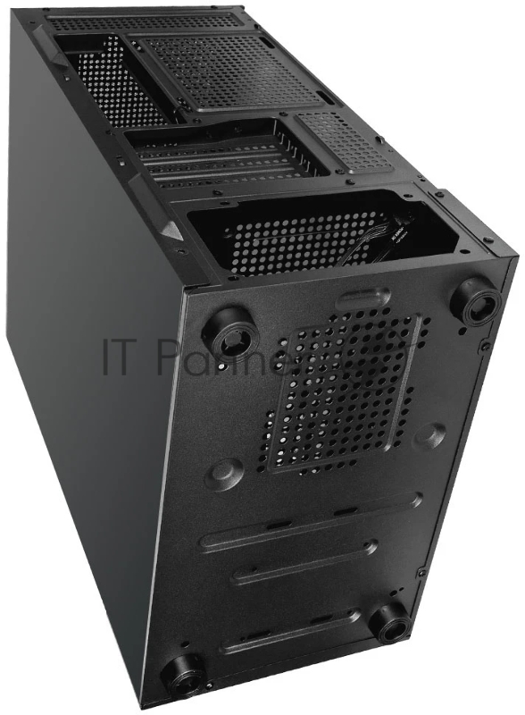 Компьютерный корпус Ginzzu CL475 mATX FAN 3*12LC4 передняя панель Стекло