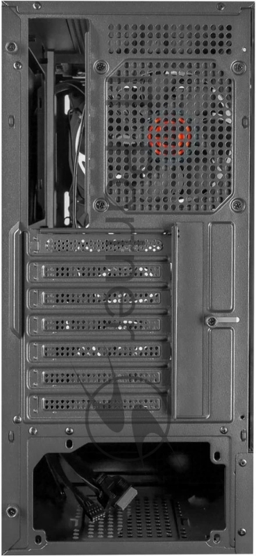 Компьютерный корпус Ginzzu CL325 ATX FAN 4*RR4 FRGB передняя панель Стекло