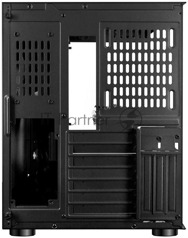 Компьютерный корпус Ginzzu V501 закаленное стекло 1*USB 3.0,1*USB 2.0, AU ATX