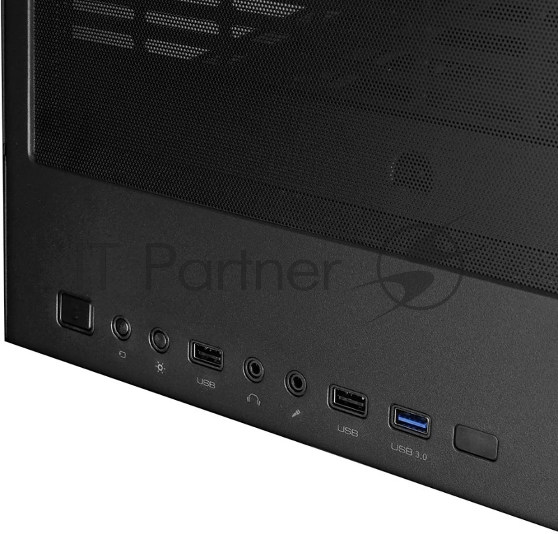 Компьютерный корпус Ginzzu V501 закаленное стекло 1*USB 3.0,1*USB 2.0, AU ATX