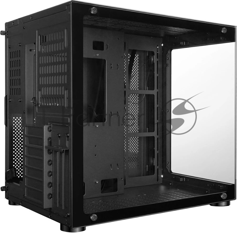 Компьютерный корпус Ginzzu V501 закаленное стекло 1*USB 3.0,1*USB 2.0, AU ATX