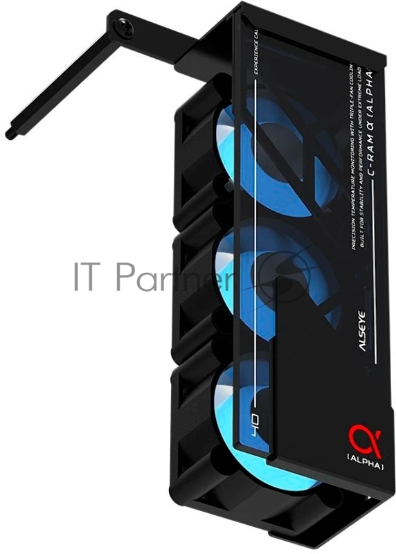 Вентилятор для процессора ALSEYE AS.03.08.0001 (C-RAM-Alpha-B) Product Size: 145.9 * 82 * 38.3mm Number of fans: 3 Size: 40 * 40 * 20mm Material: 1mm SPCC thick sheet metal Surface treatment: Powder coated black on the surface Box: Black Leaf: Milk w