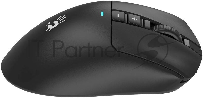 Мышь A4Tech Bloody R73 Pro черный оптическая 26000dpi беспров. USB-C 7but (R73 PRO BLACK)