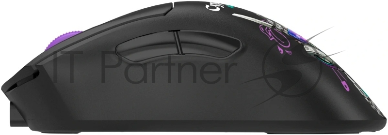 Мышь A4Tech Bloody R73 Ultra Duo черный/рисунок оптическая 20000dpi беспров. USB-C 7but (R73 ULTRA DUO CYPHER GHOST)